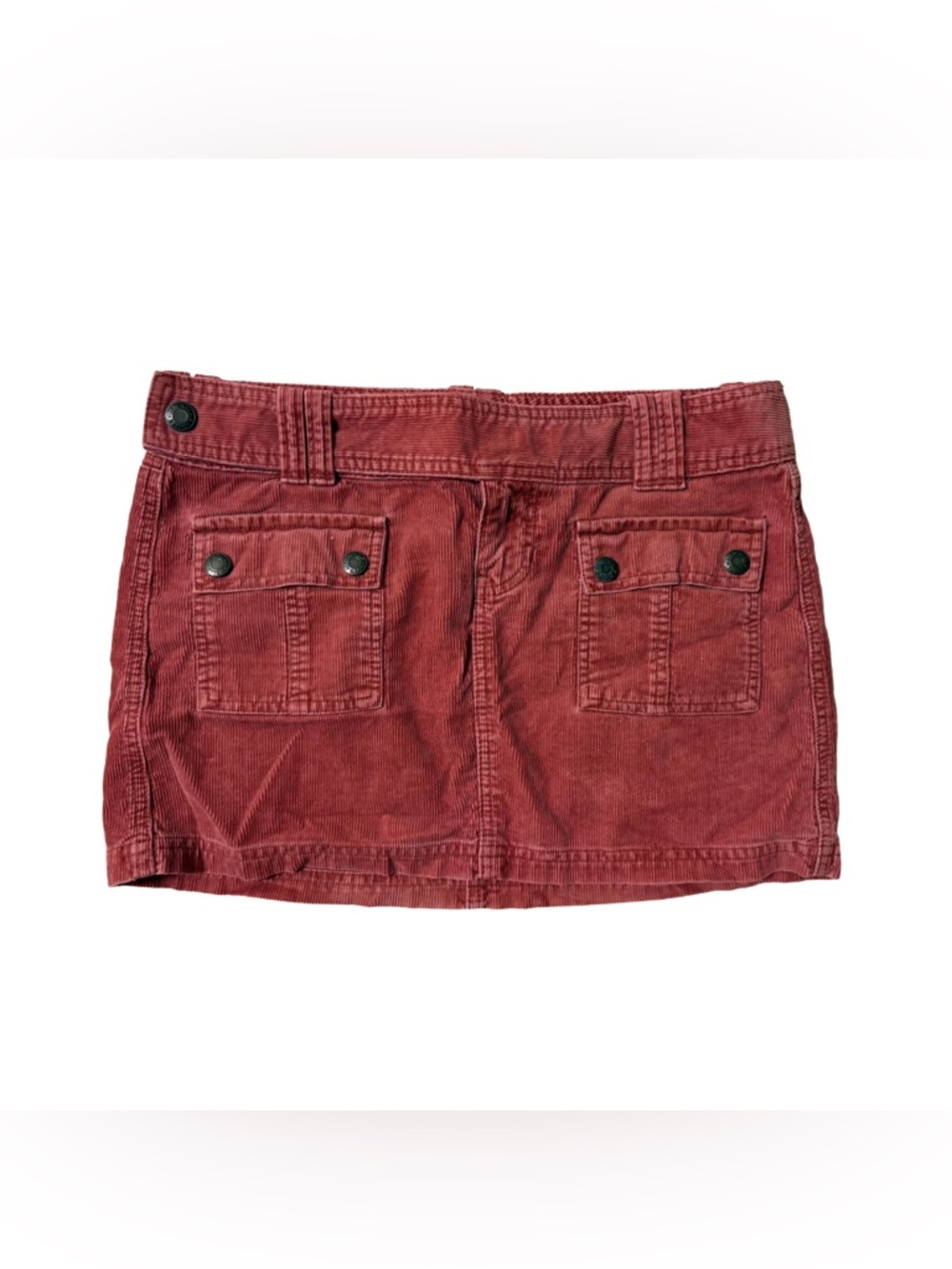 Y2K Abercrombie & Fitch Micro Mini Low Rise Corduroy Skirt